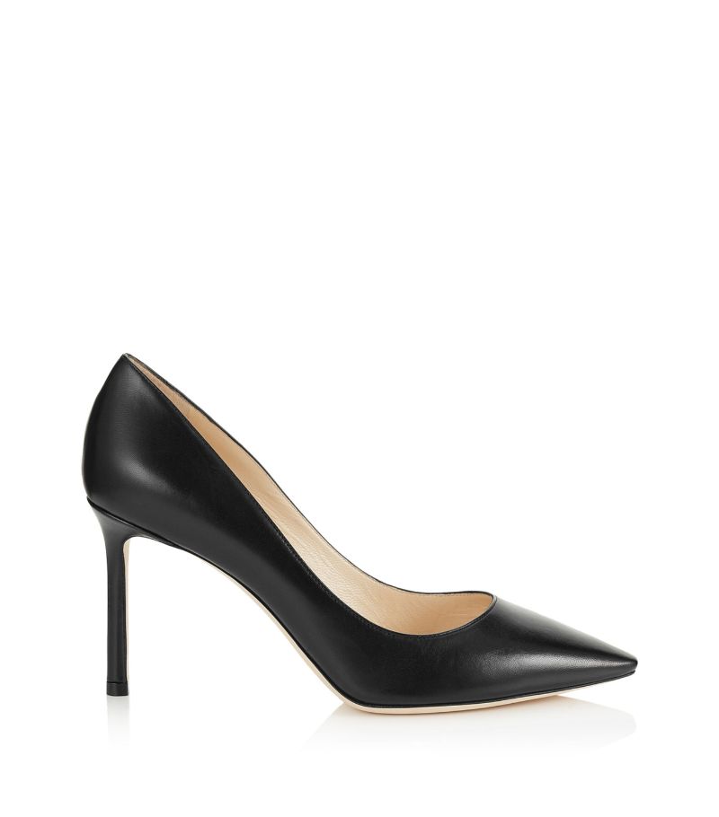 Jimmy Choo Jimmy Choo Romy 85 Leather Pumps