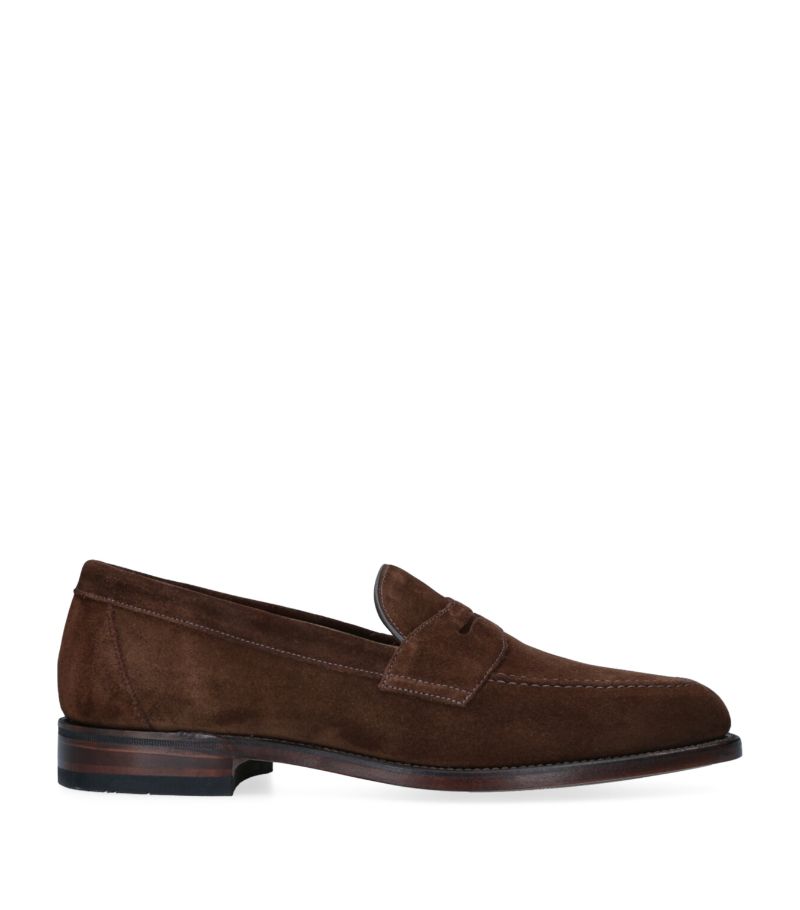 Loake Loake Suede Penny Loafers