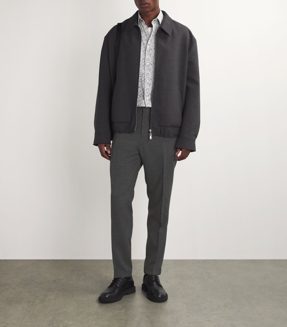 Paul Smith Paul Smith Wool Pleated Tailored Trousers