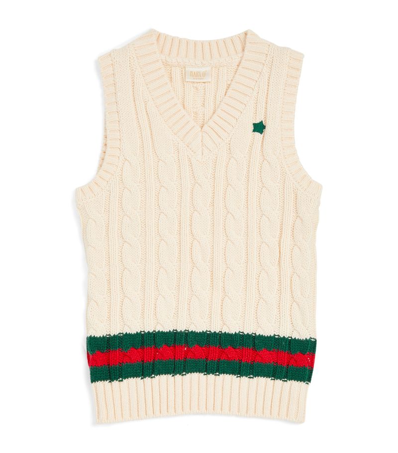 Marlo Marlo Knitted Holiday Sweater Vest (3-16 Years)