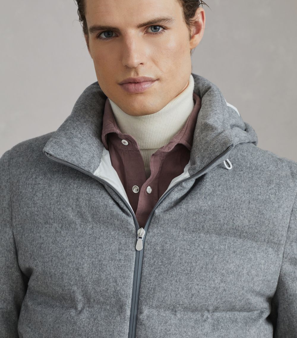 Brunello Cucinelli Brunello Cucinelli Wool Down Jacket