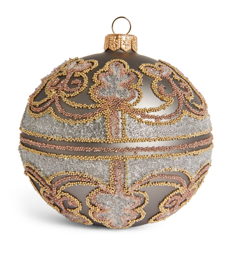 Harrods Harrods Glass Craft Couture Bauble