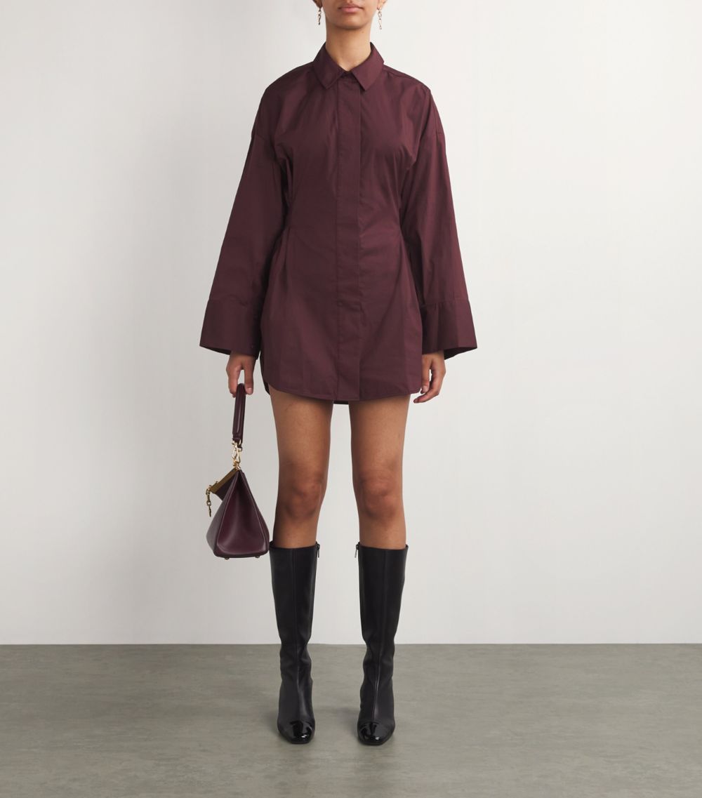 Staud Staud Cindy Shirt Mini Dress