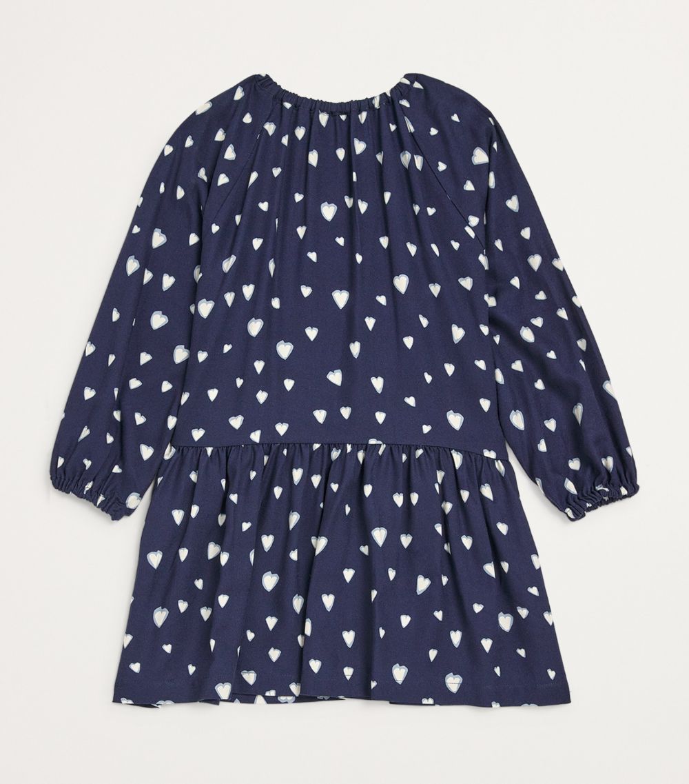 Il Gufo Il Gufo Heart Print Dress (3-12 Years)