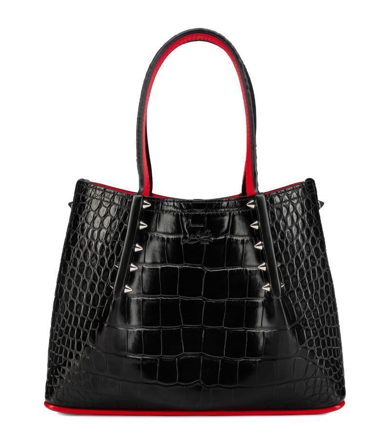 Christian Louboutin Christian Louboutin Cabarock Mini Croc-Effect Tote Bag