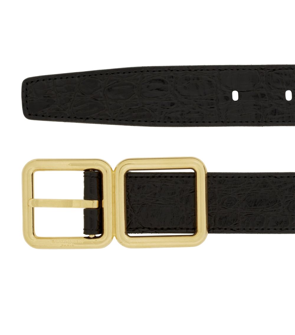 Saint Laurent Saint Laurent Leather Belt