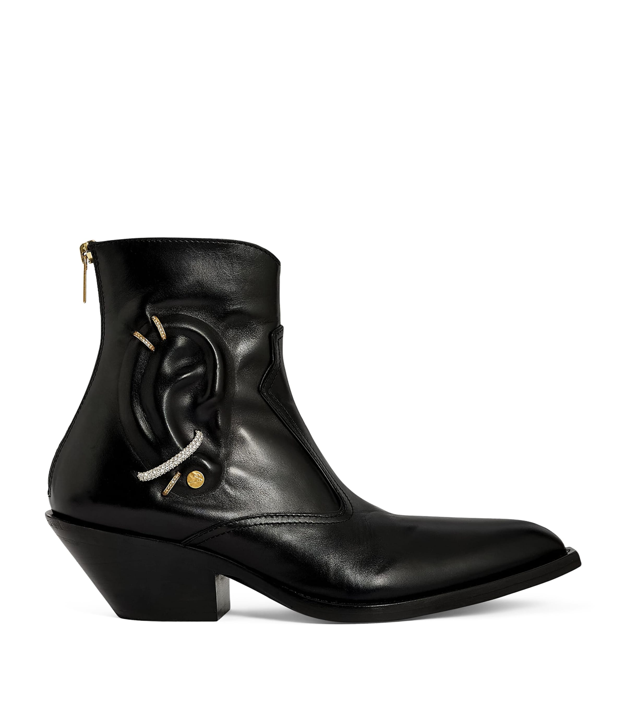  Schiaparelli Pierced Ear Cowboy Boots