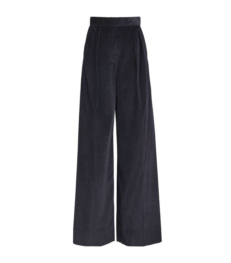 Max Mara Max Mara Corduroy Wide-Leg Trousers