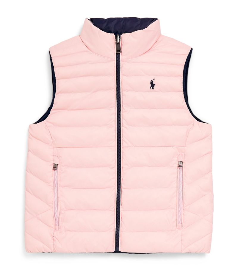 Ralph Lauren Kids Ralph Lauren Kids Reversible Polo Pony Padded Gilet (6-14 Years)