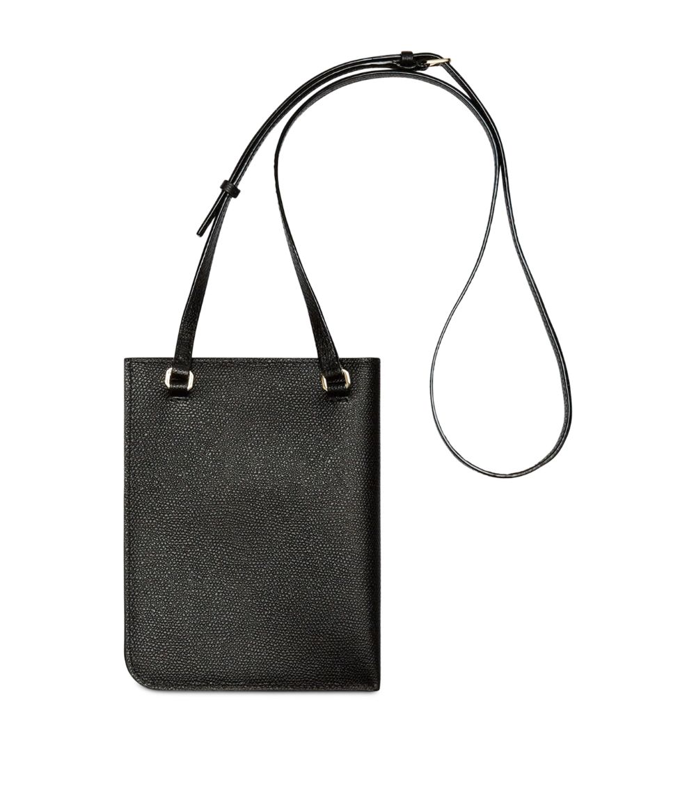 Valextra Valextra Leather Soft Cross-Body Bag