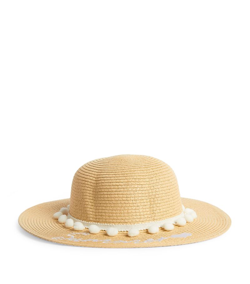 Bonita Bonita Embroidered Summer Floppy Hat