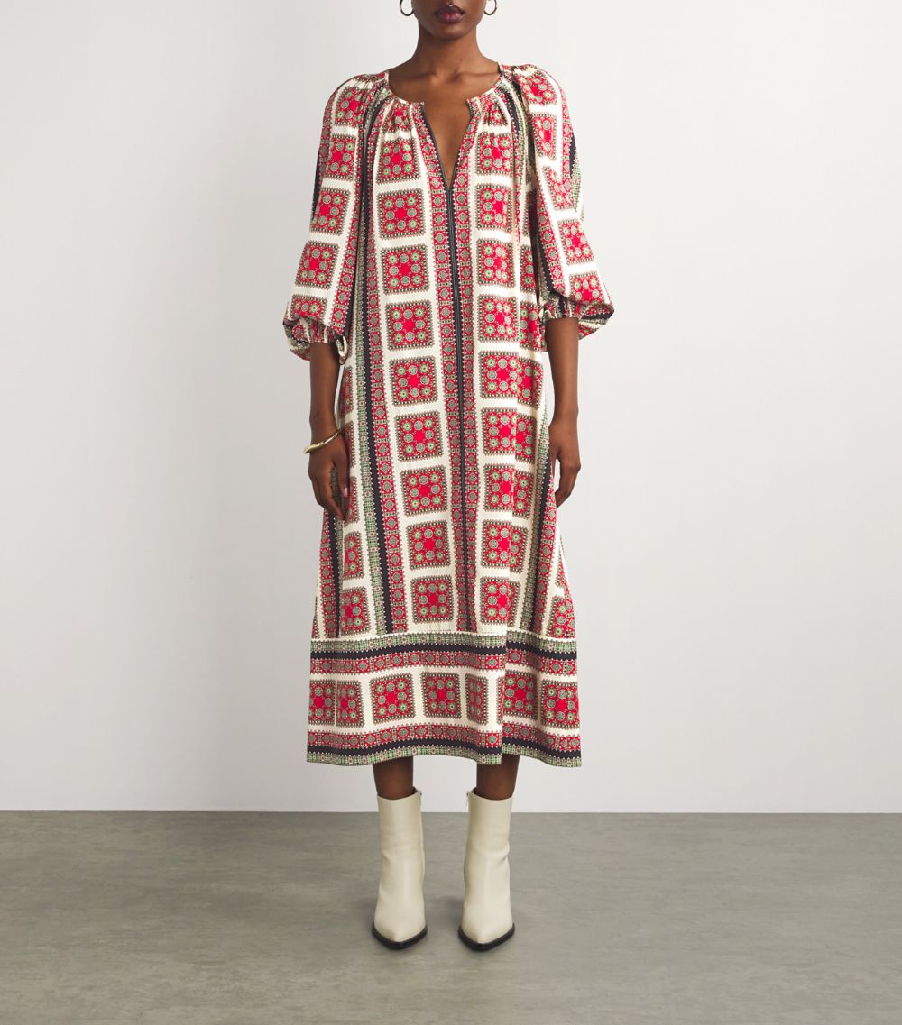  The Great. Cotton Pampas Maxi Dress