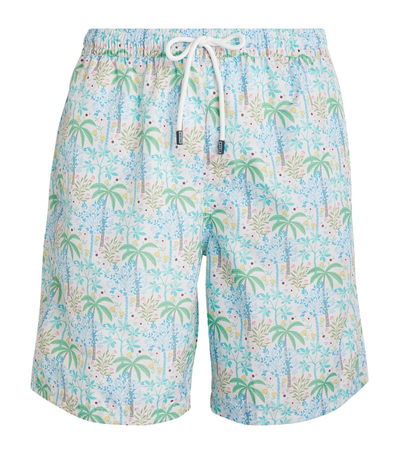 Fedeli Fedeli Palm Tree Positano Swim Shorts