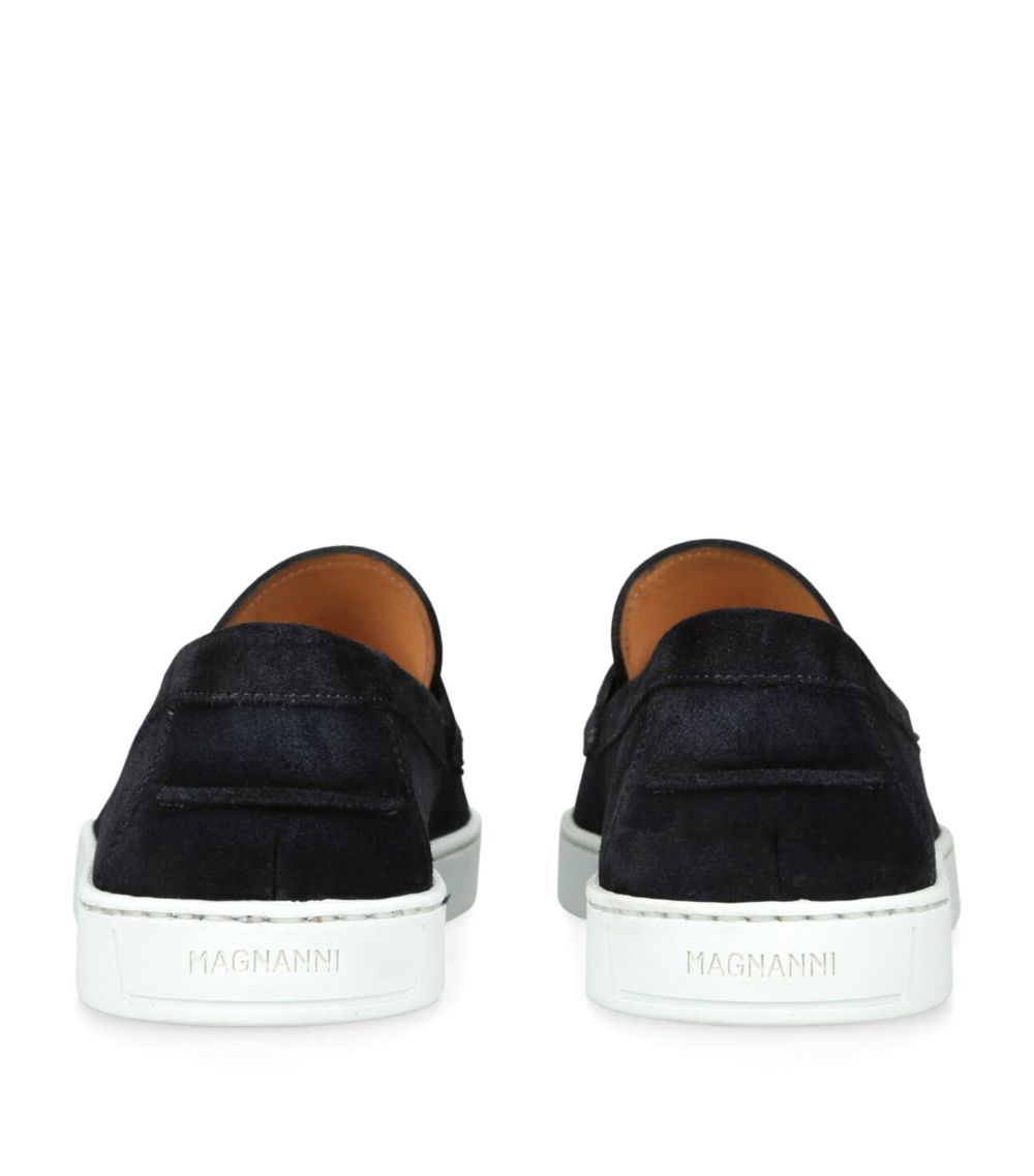 Magnanni Magnanni Suede Cowes Penny Sneakers