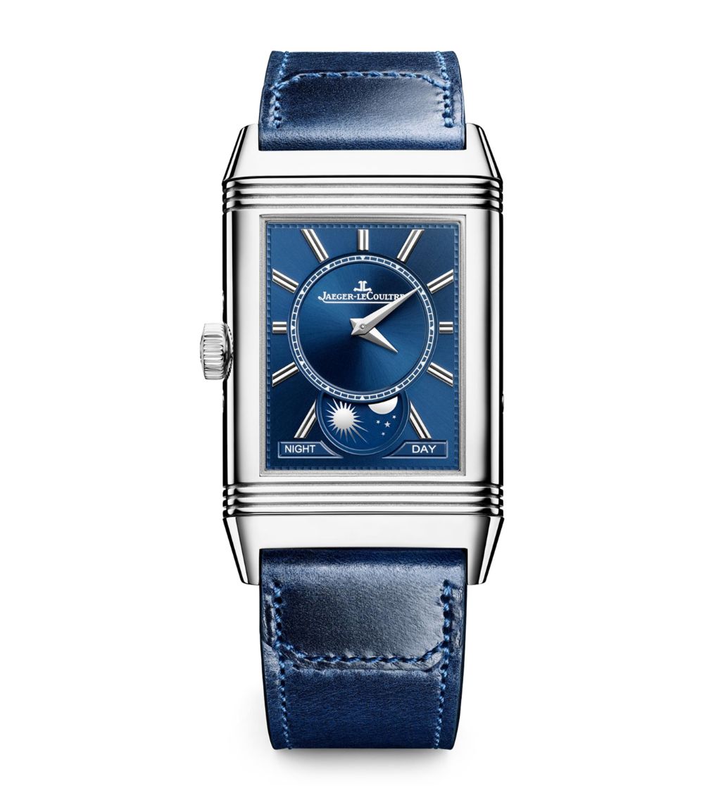 Jaeger-Lecoultre Jaeger-Lecoultre Stainless Steel Reverso Tribute Duoface Calendar Watch 29.9Mm
