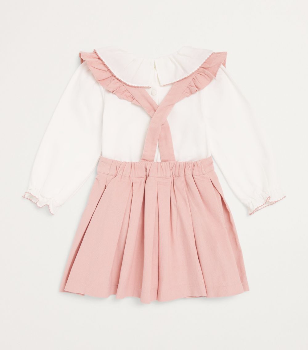 Patachou Patachou Cotton Blouse And Skirt Set (2-4 Years)