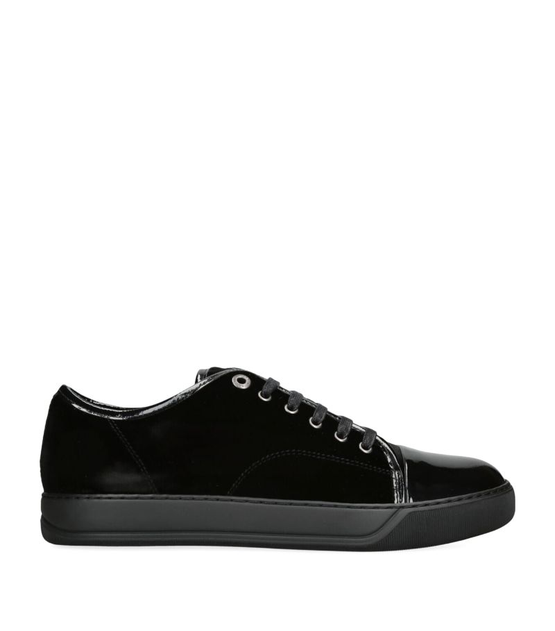 Lanvin Lanvin Velvet And Leather Dbb1 Sneakers