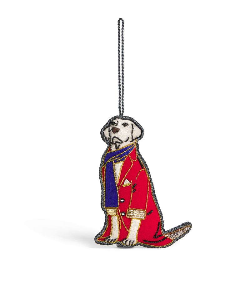 Tinker Tailor Tinker Tailor Velvet Sitting Labrador Tree Decorations