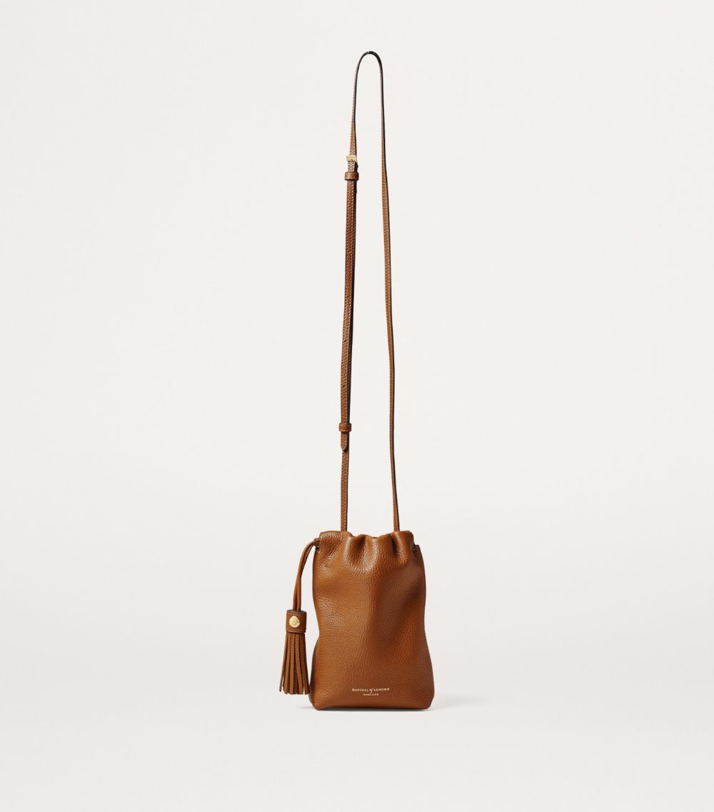  Aspinal Of London Leather Hudson Cross-Body Bag