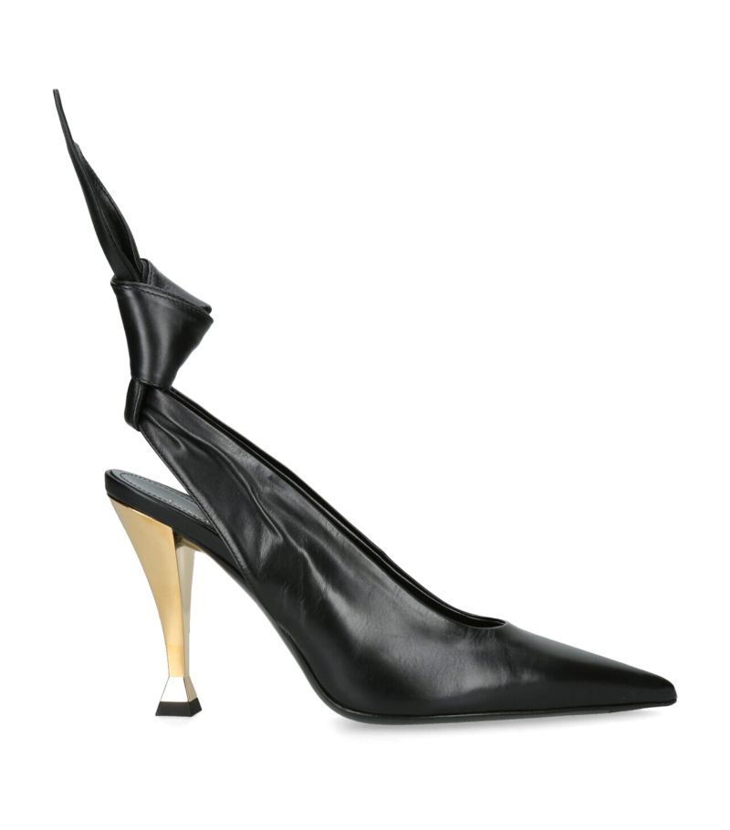 Givenchy Givenchy Leather Beauw Slingback Pumps 95