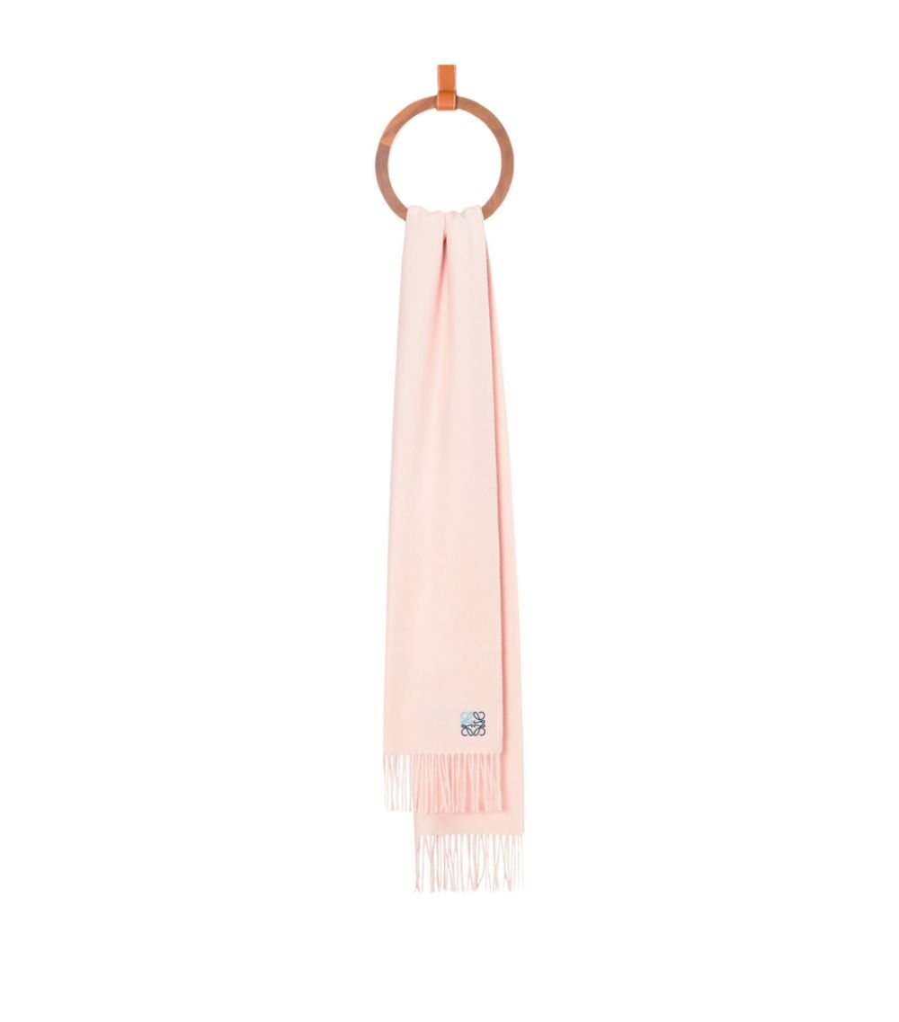 Loewe LOEWE Cashmere Anagram Scarf