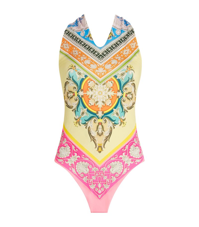 Mary Katrantzou Mary Katrantzou Luce Halterneck Swimsuit