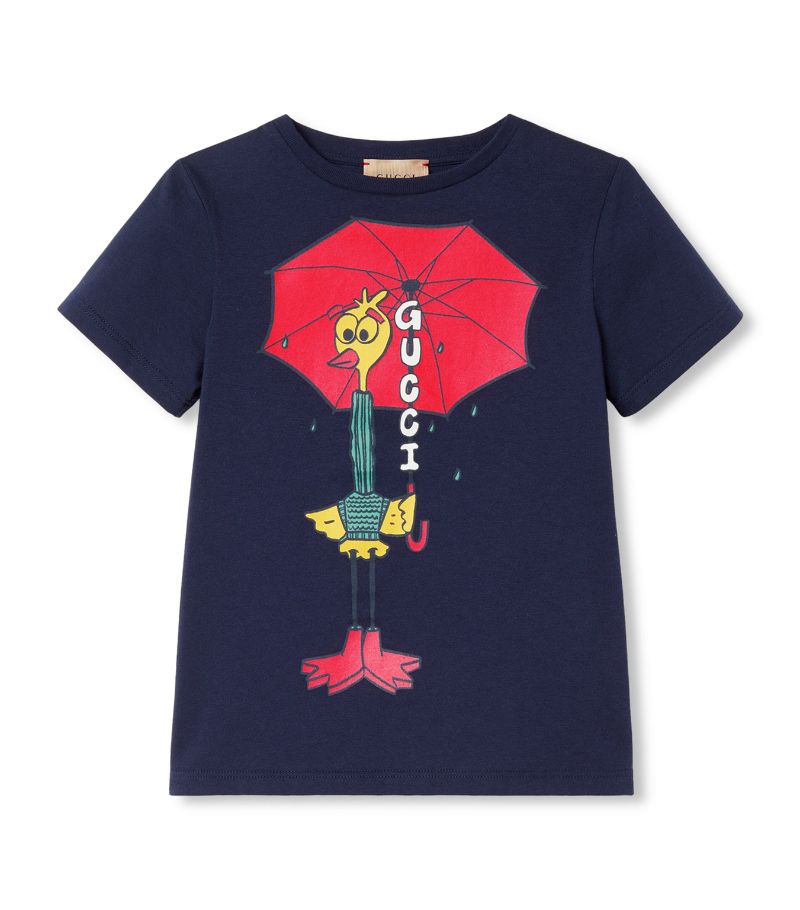 Gucci Gucci Kids Cotton Printed T-Shirt (4-12 Years)