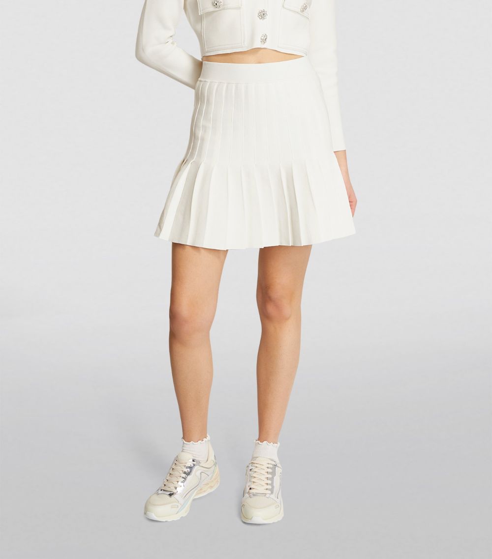  Sandro Pleated Mini Skirt