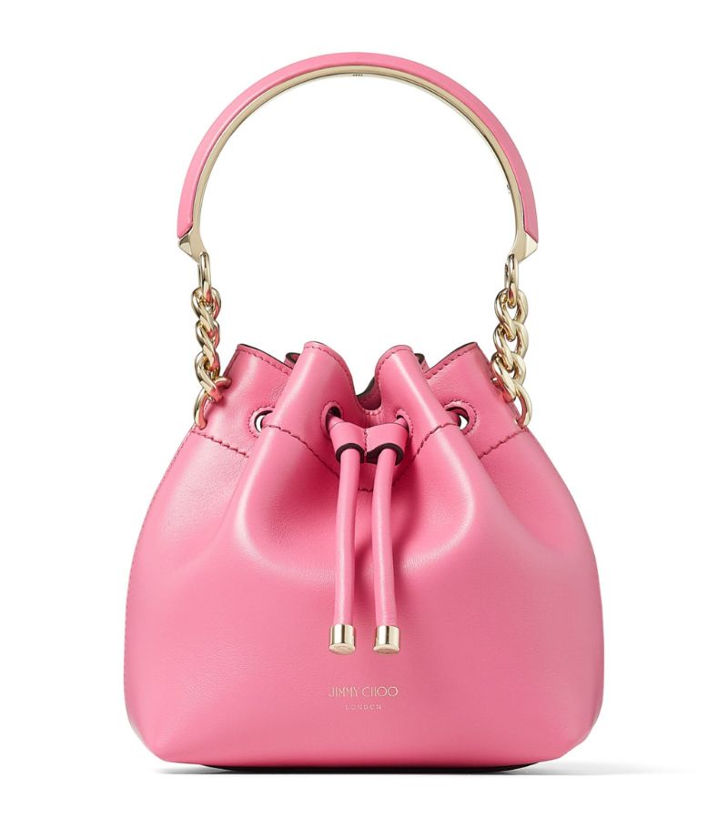 Jimmy Choo Jimmy Choo Leather Bon Bon Bucket Bag