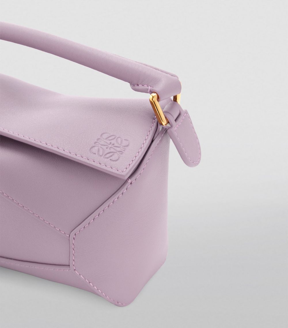 Loewe LOEWE Mini Leather Puzzle Edge Shoulder Bag