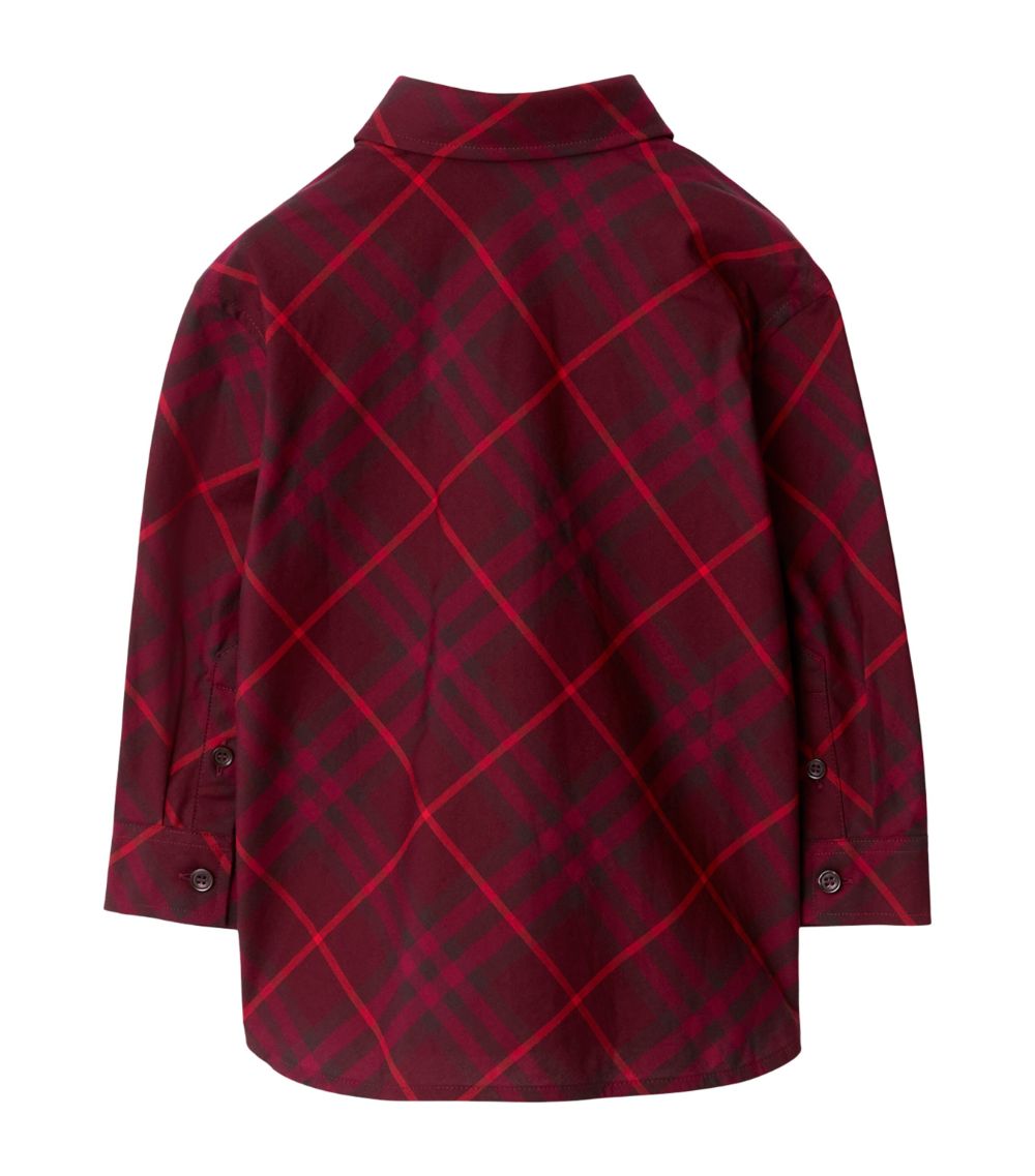 Burberry Burberry Kids Cotton Check Shirt (6-24 Months)