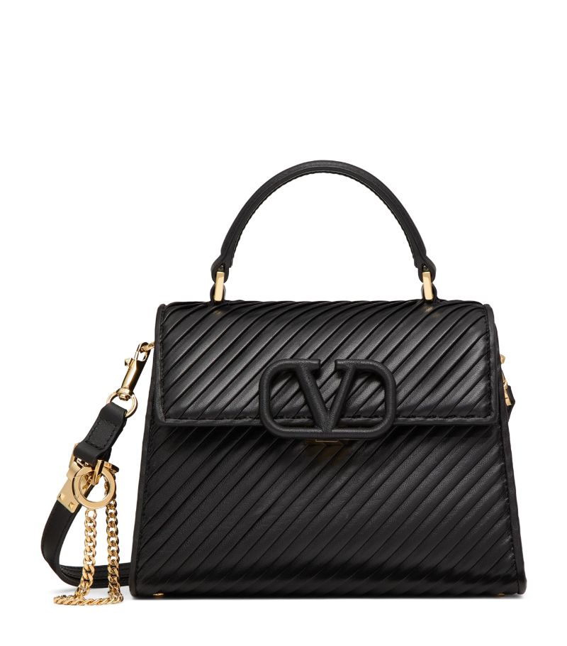 VALENTINO GARAVANI Valentino Garavani Small Lambskin Vsling Top-Handle Bag