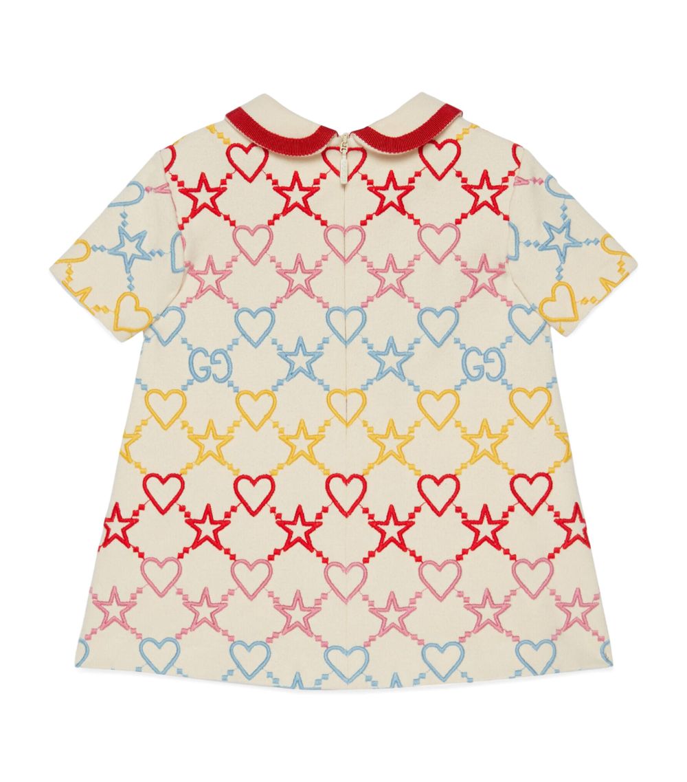 Gucci Gucci Kids Embroidered Dress (0-36 Months)