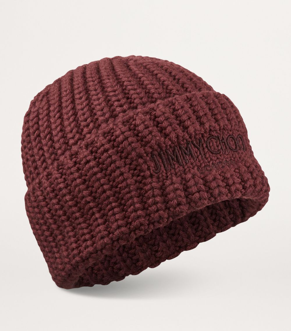 Jimmy Choo Jimmy Choo Virgin Wool Yuki Beanie