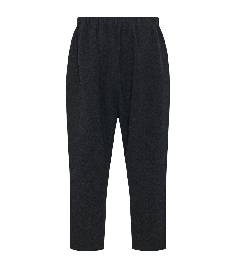 The Row The Row Helphine Cashmere Wide-Leg Sweatpants