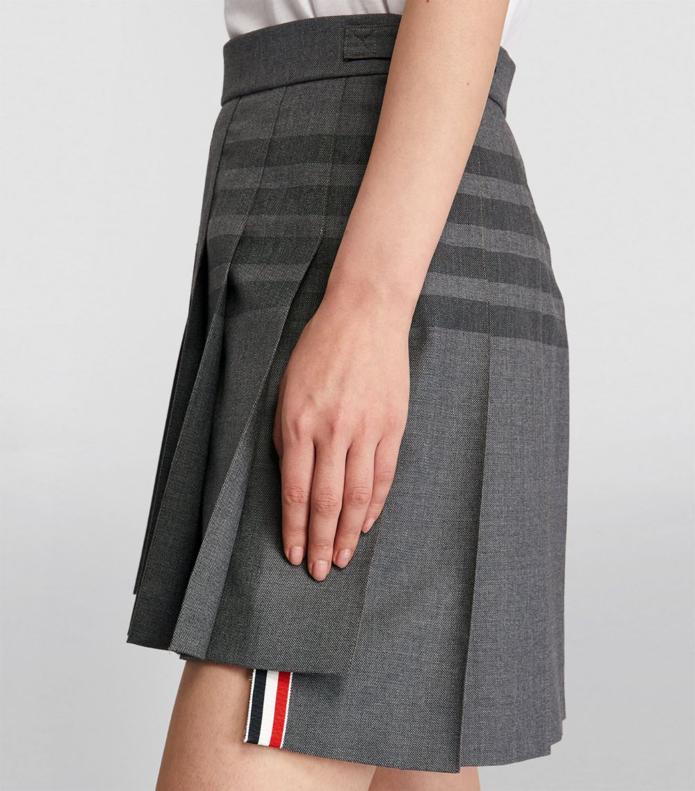 Thom Browne Thom Browne Pleated Mini Skirt