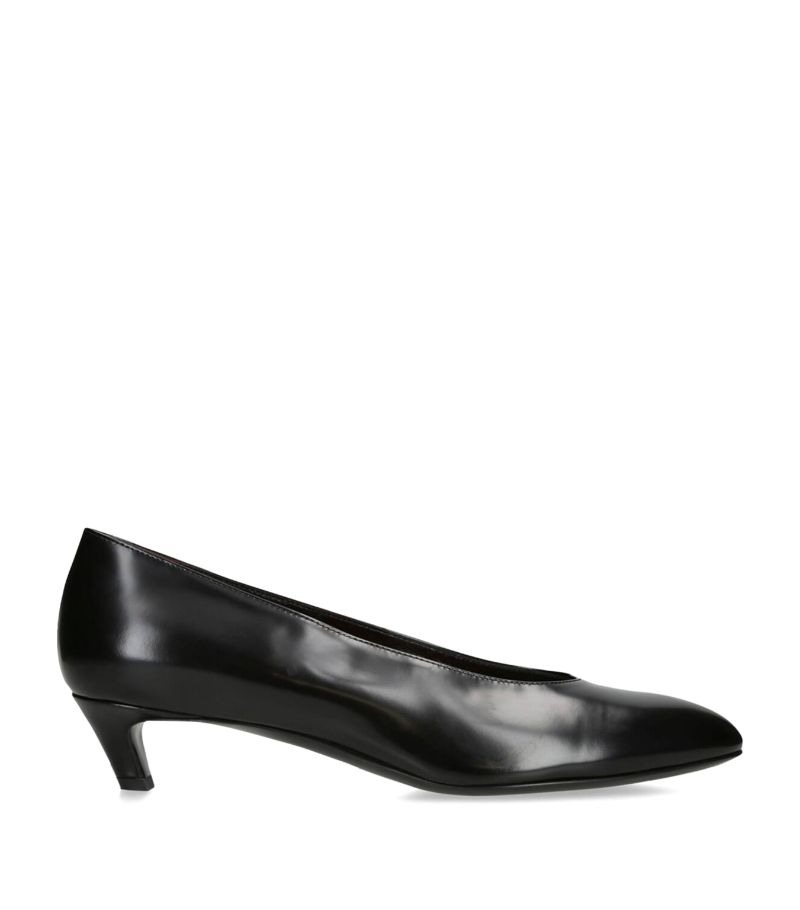 The Row The Row New Almond Leather Pumps 35