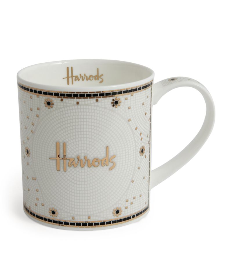 Harrods Harrods Gold Leaf Mosaic Mug