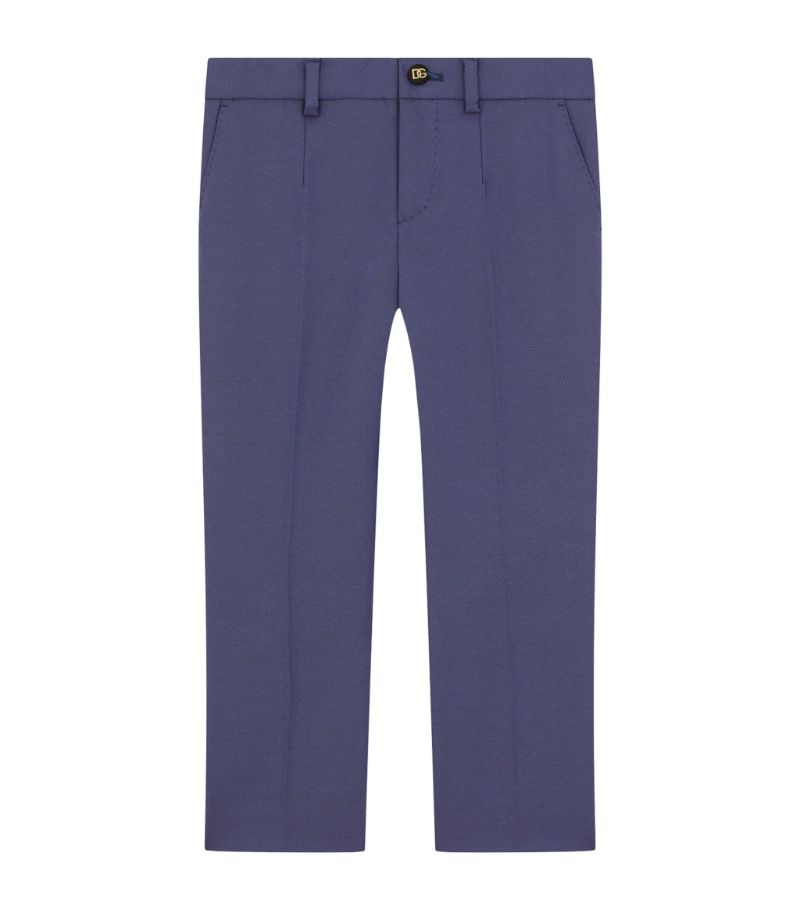 Dolce & Gabbana Dolce & Gabbana Kids Pleated Trousers