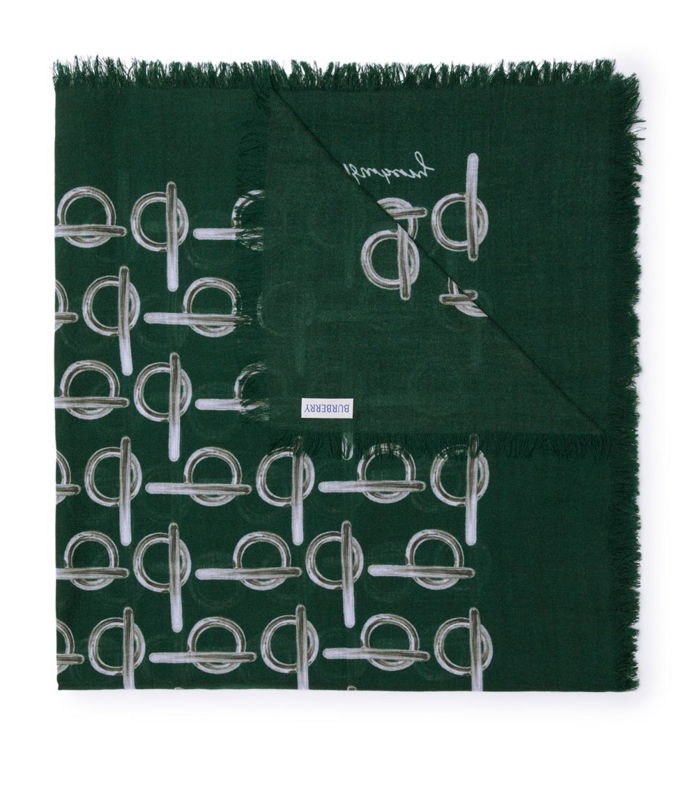 Burberry Burberry Wool B Scarf