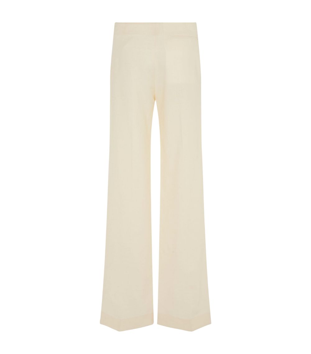 The Row The Row Foulard Wool-Silk Trousers