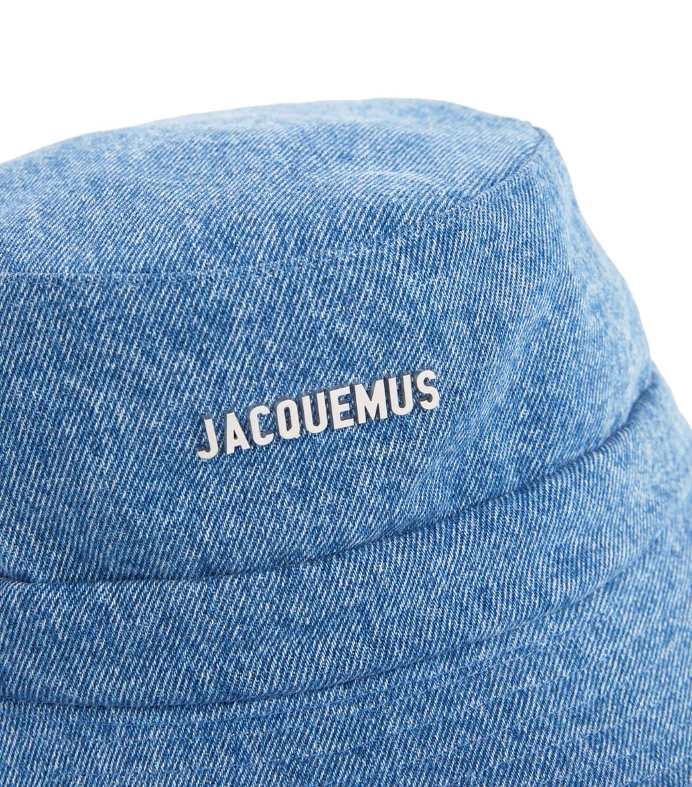 Jacquemus Jacquemus Gadjo Denim Bucket Hat