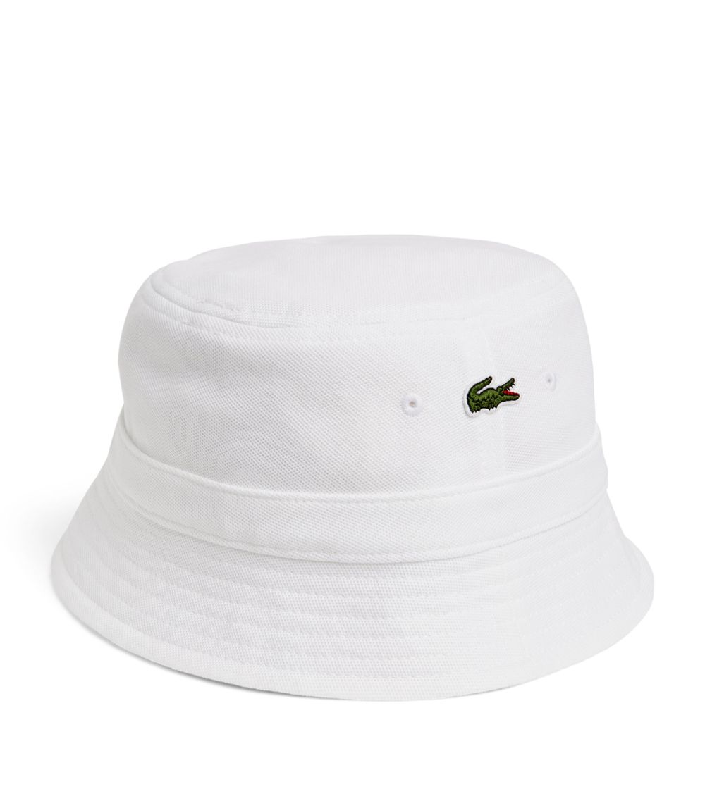 Lacoste Lacoste Cotton Logo Bucket Hat