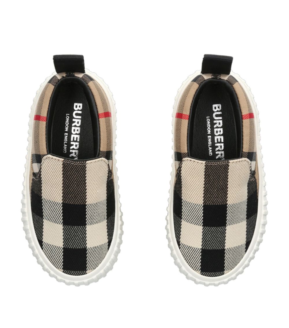 Burberry Burberry Kids Check Shoes