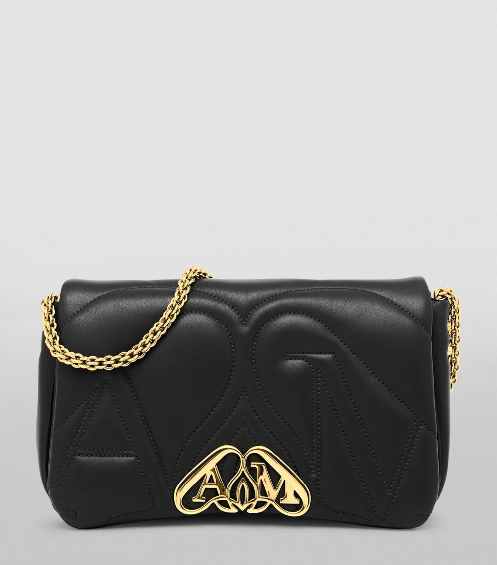 Alexander McQueen Alexander Mcqueen Small Leather The Seal Shoulder Bag