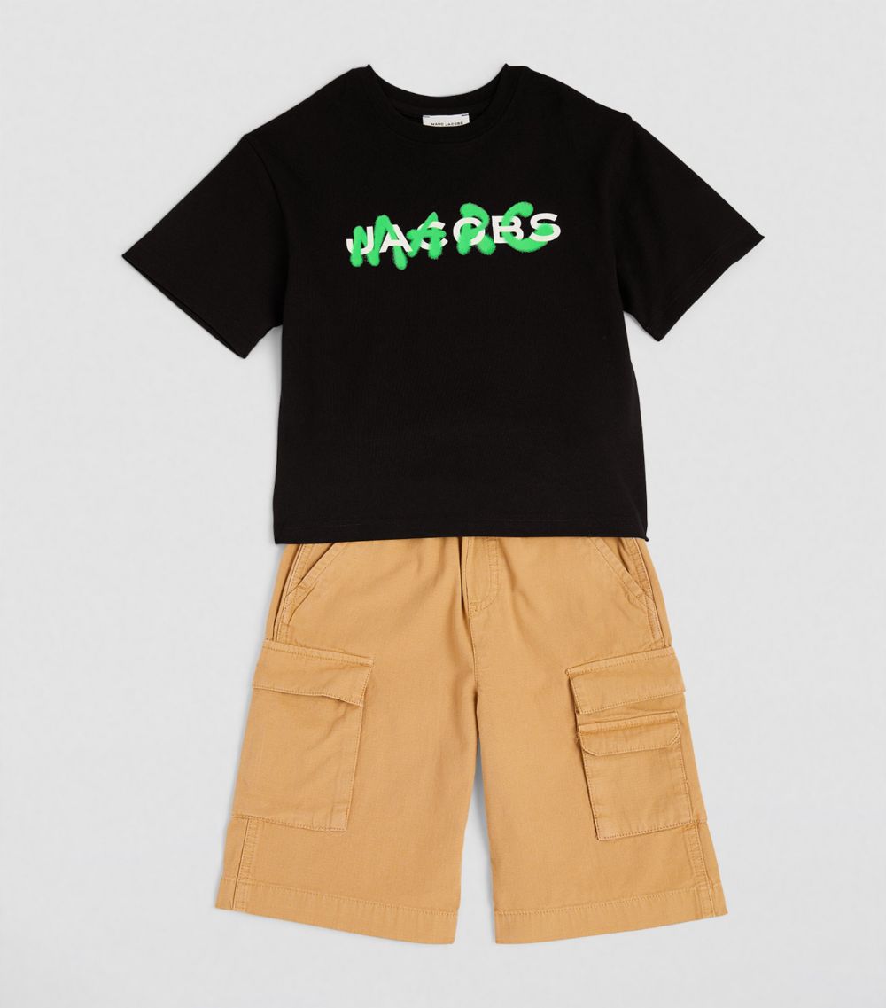 Marc Jacobs Kids Marc Jacobs Kids Graffiti Tag T-Shirt (4-12+ Years)