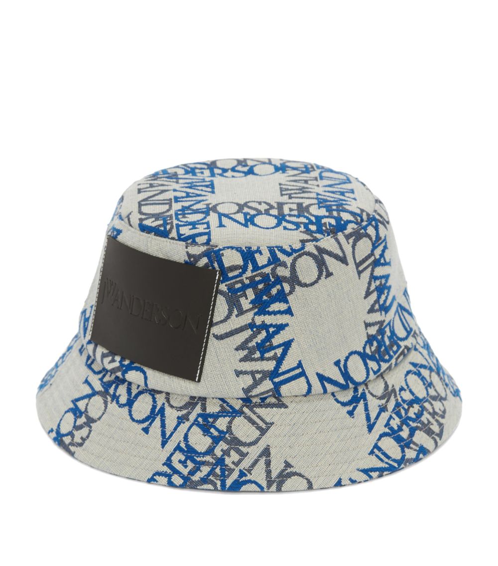 Jw Anderson Jw Anderson Logo Print Bucket Hat