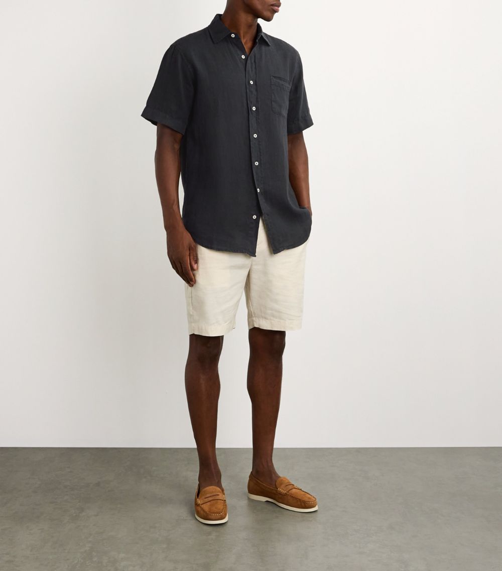 Love Brand & Co. Love Brand & Co. Linen Manjack Shirt