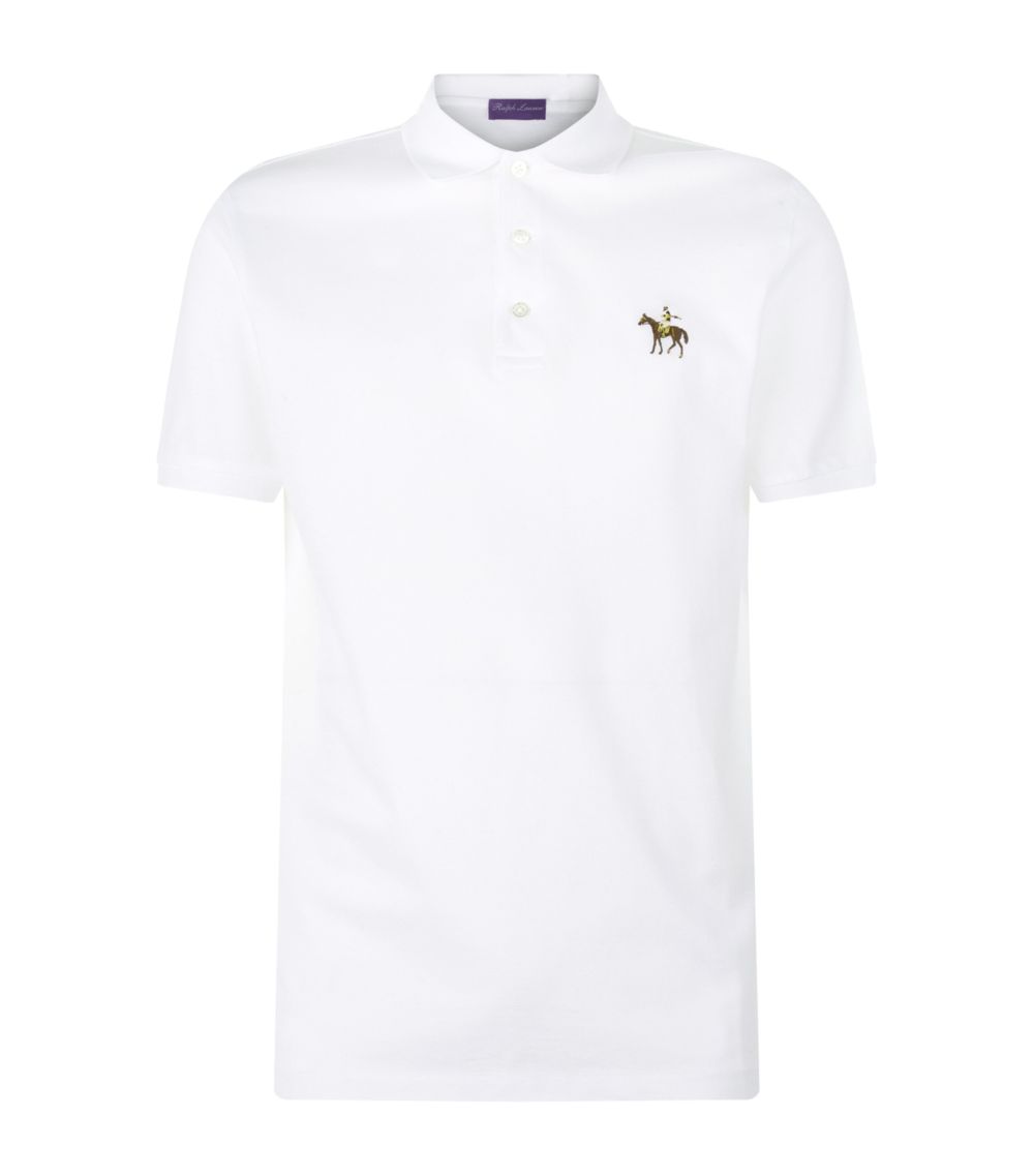 Ralph Lauren Purple Label Ralph Lauren Purple Label Cotton Logo Polo Shirt