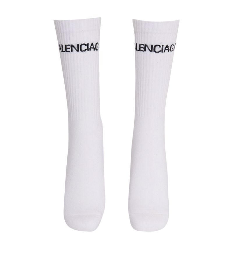 Balenciaga Balenciaga Logo Socks